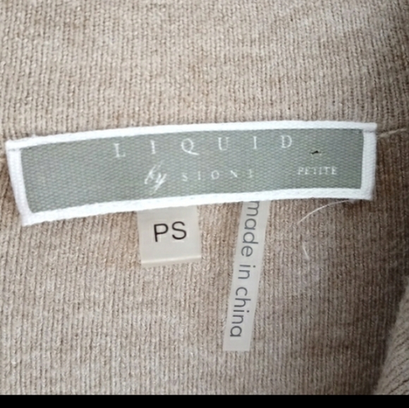 LIQUID by Sioni | Rhinestone Zip Up Cardigan PS - Picture 4 of 10